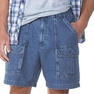 Outdoor Life Blue Cargo Shorts